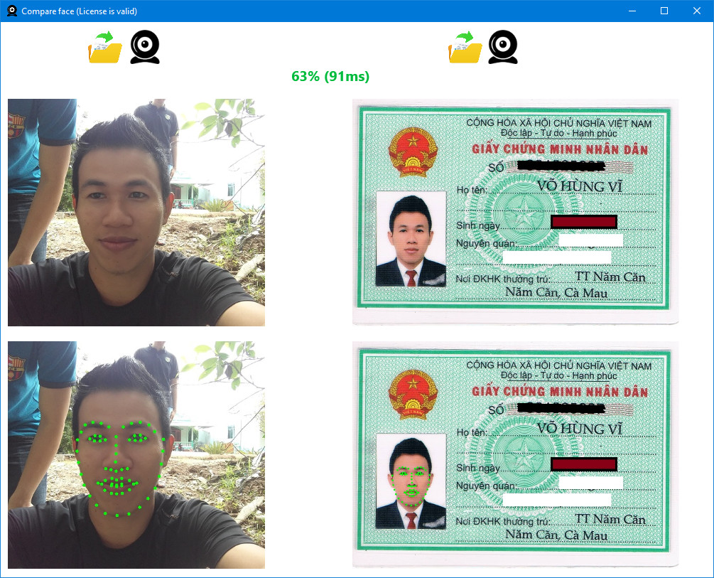FaceComp - Phần mềm nhận diện khuôn mặt
